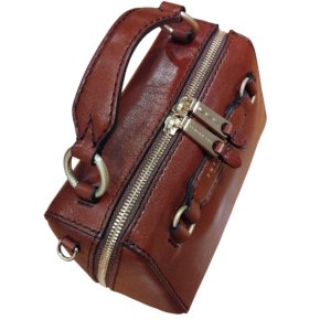 the bridge Handtasche Rindleder braun